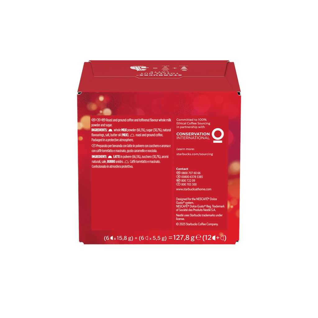 Starbucks® Dolce Gusto Toffee Nut Latte