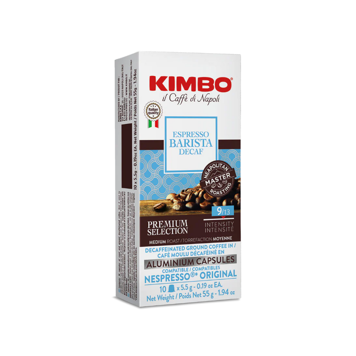 Kimbo Espresso Barista Decaf