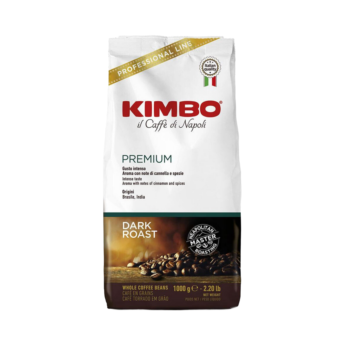 Kimbo Espresso Premium Whole Beans 1KG
