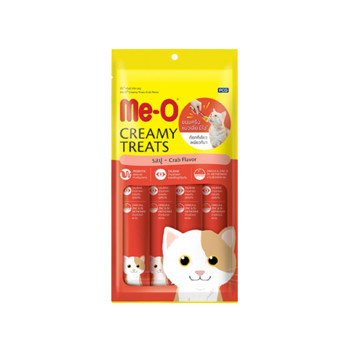 Me-O Crab (Creamy Treats) 4X15G