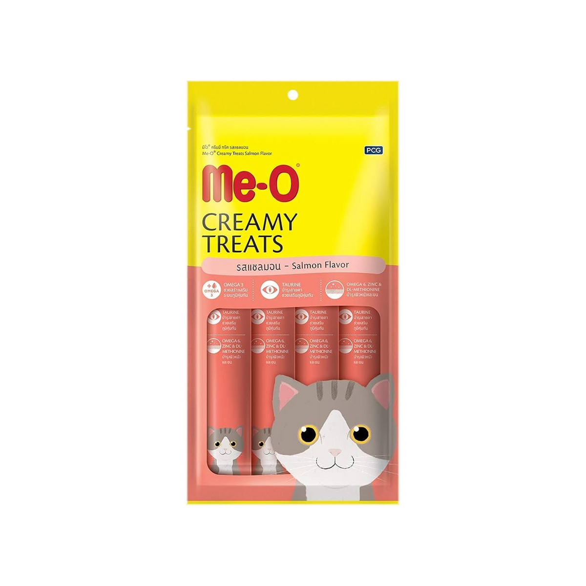 Me-O Salmon (Creamy Treats) 4X15G