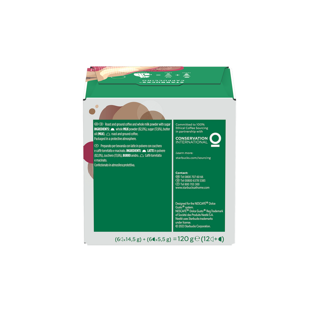 Starbucks® Dolce Gusto Cappuccino