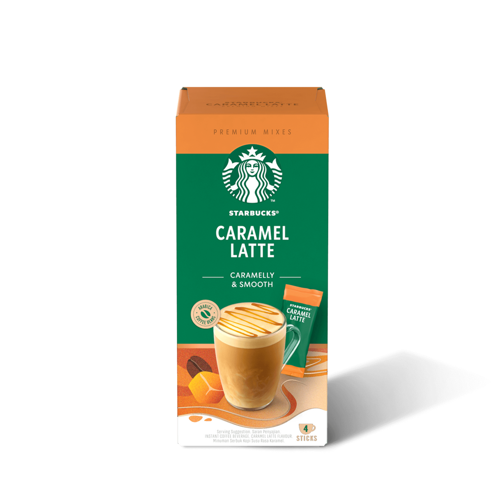 Starbucks® Caramel Latte Premium Instant Mix