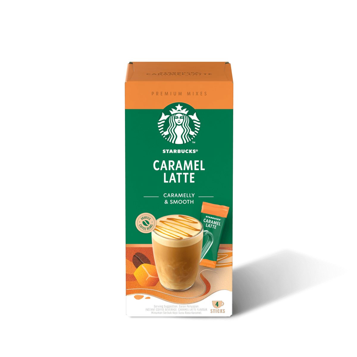 Starbucks® Caramel Latte Premium Instant Mix