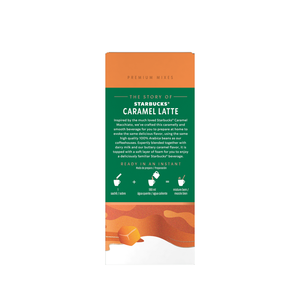 Starbucks® Caramel Latte Premium Instant Mix