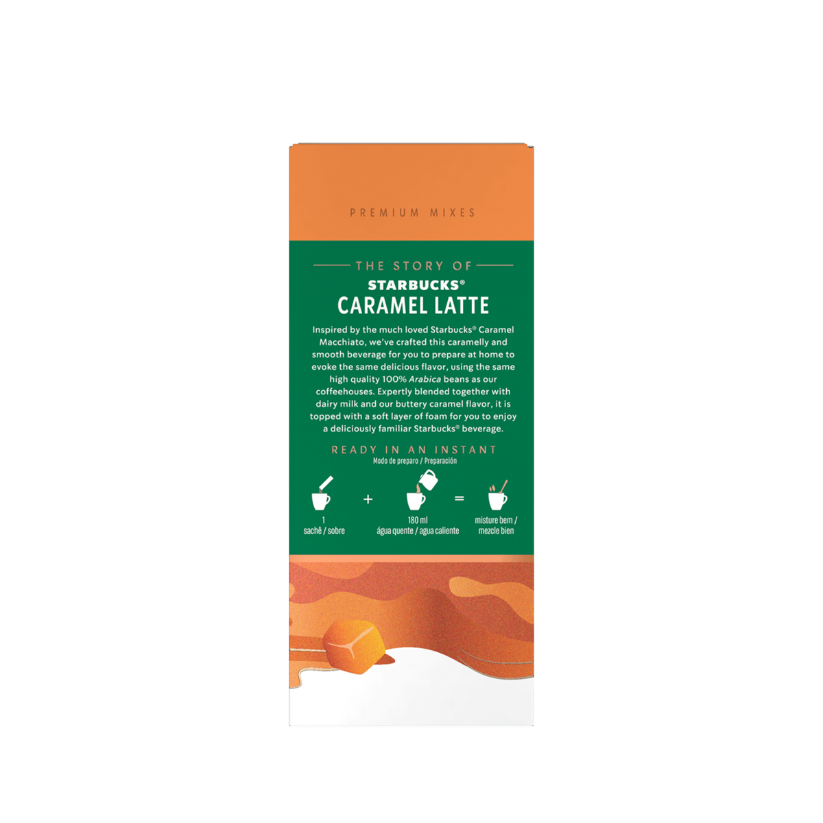 Starbucks® Caramel Latte Premium Instant Mix