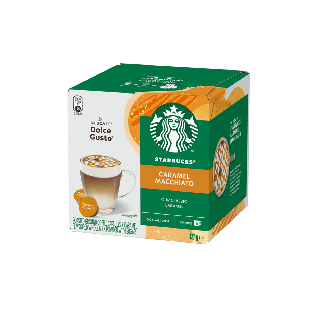 Starbucks® Dolce Gusto Caramel Macchiato