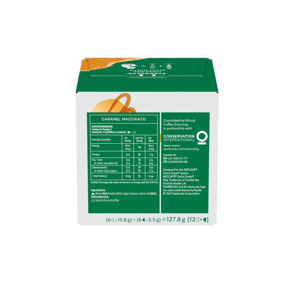 Starbucks® Dolce Gusto Caramel Macchiato