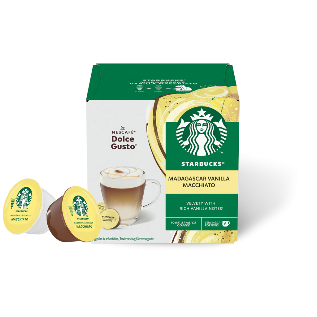 Starbucks® Dolce Gusto Madagascar Vanilla Machiatto