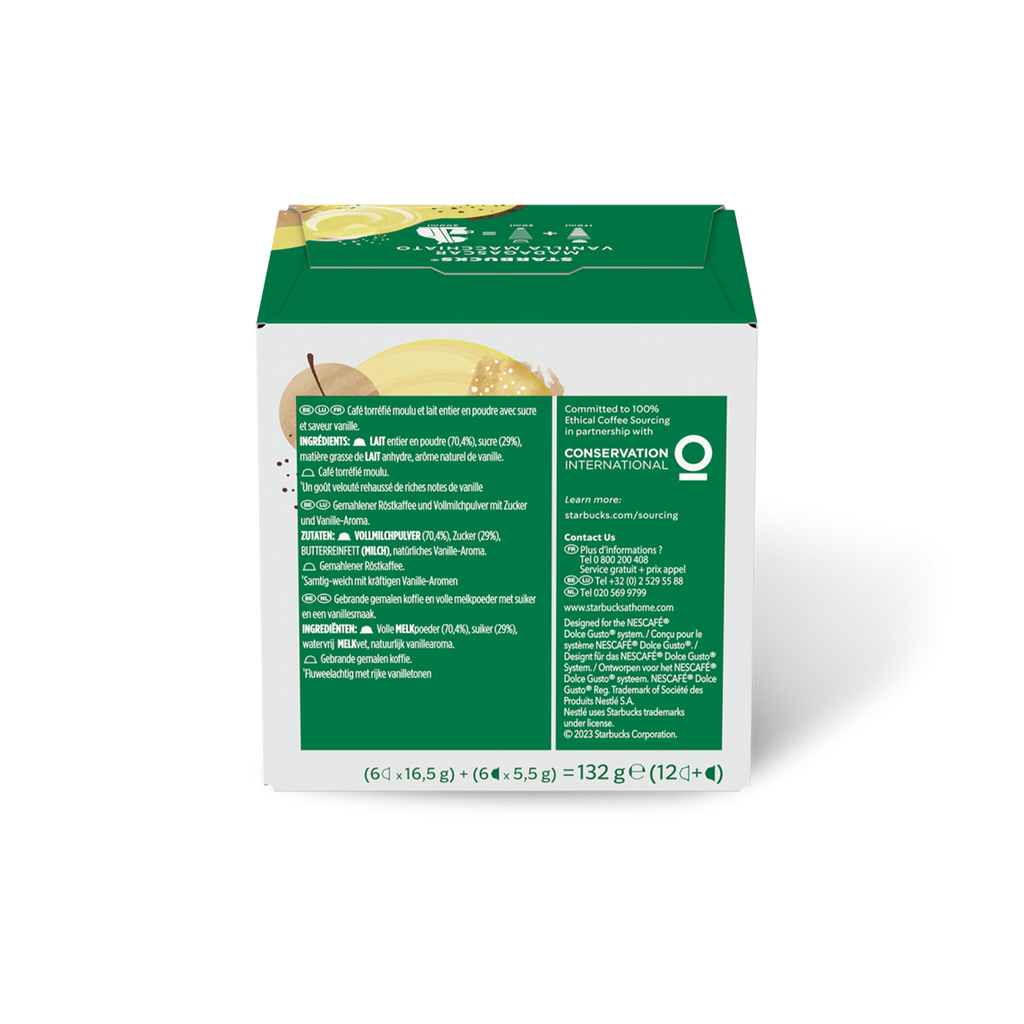 Starbucks® Dolce Gusto Madagascar Vanilla Machiatto