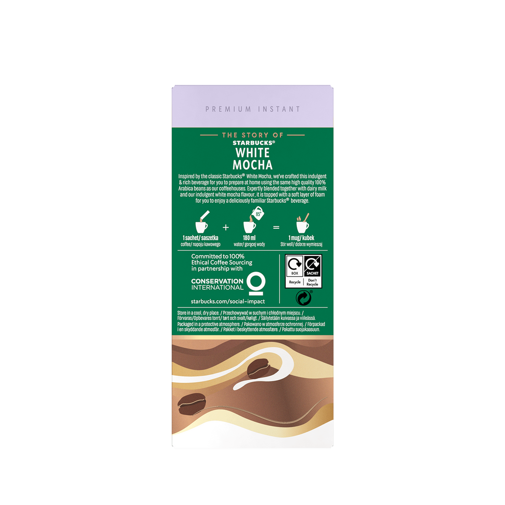 Starbucks® White Mocha Premium Instant Mix