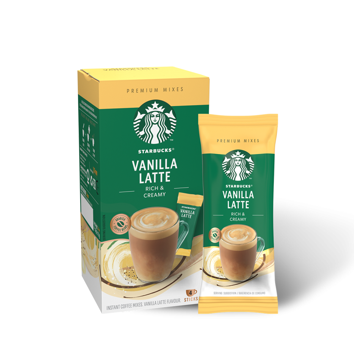 Starbucks® Vanilla Latte Premium Instant Mix