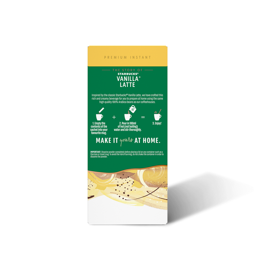 Starbucks® Vanilla Latte Premium Instant Mix