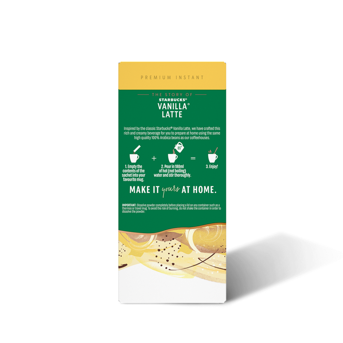 Starbucks® Vanilla Latte Premium Instant Mix